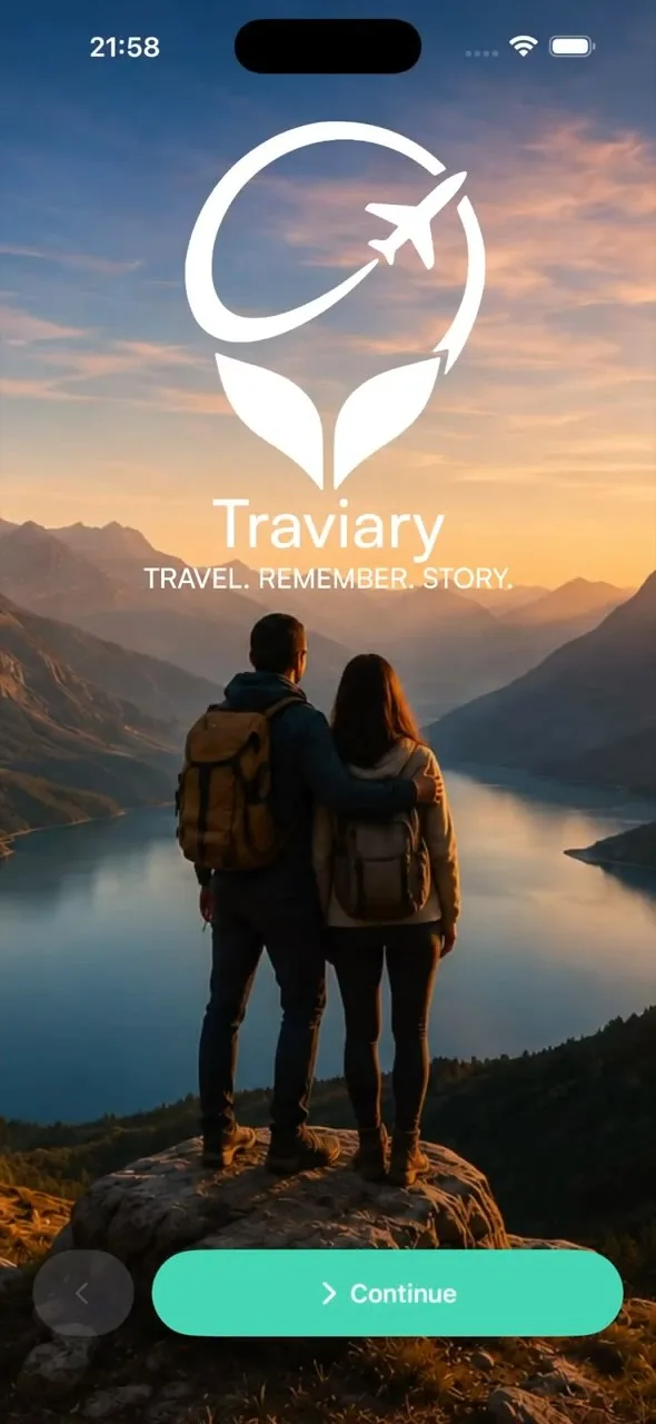 Traviary demo — Travel. Remember. Story.